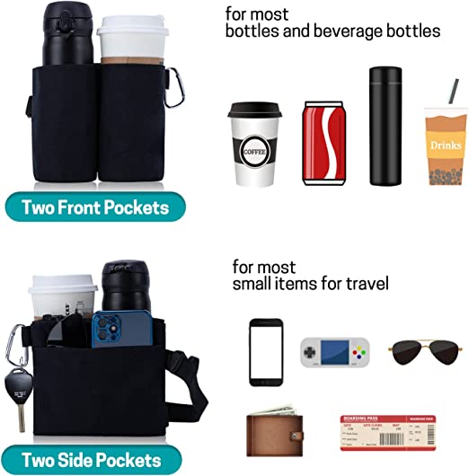 Luggage Cup Holder Carrier Bag For Travel