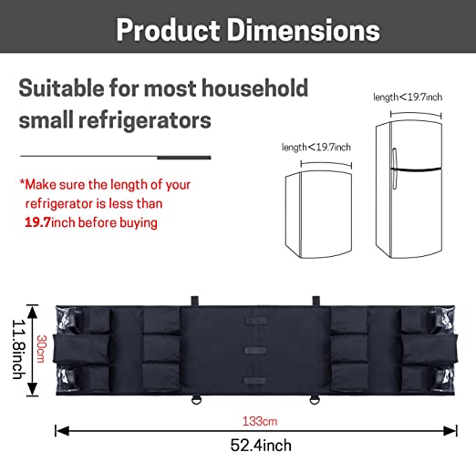 Mini Fridge Caddy Organizer